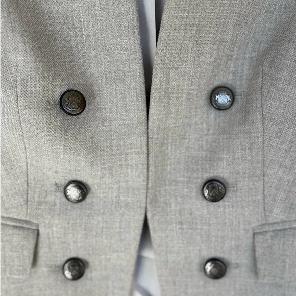 White House Black Market Light Gray Blazer - Picture 17 of 17